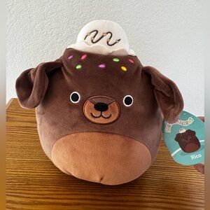 Squishmallows 8” Brownie Sunday Labrador Dog “Rico” Plush